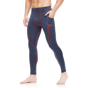 Leggings de sport et de yoga pour hommes, entraînement de basketball, séchage rapide, respirant, élasthanne/polyester, taille haute, course à pied - Product Image 6