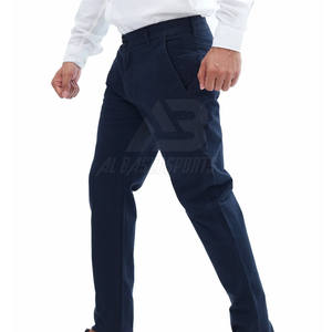 Men Cotton Casual Pants Straight Fit <b>Trousers</b> For Daily Use In Casual Wear <b>Summer</b> Season - Product Image 4