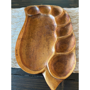 Plateau et plateau en bois pour hôtel, qualité supérieure, fait à la main, forme personnalisée, vaisselle, plateau pour fruits secs et nourriture - Product Image 3