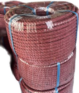 Chất lượng cao 3 sợi PE Monofilament nâu dây thừng Kinh Tế giá 6mm-24mm Polypropylene tái chế nhựa xoắn braids - Product Image 4