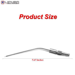 Tube d'aspiration Frazier de haute qualité en acier inoxydable, instrument médical chirurgical et diagnostique, prix de gros - Product Image 4