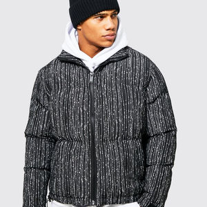 เสื้อแจ็กเก็ตปลาปักเป้าสำหรับผู้ชายเสื้อขนเป็ดทำจากผ้าไฮสตรีทปรับแต่งได้สำหรับฤดูหนาว - Product Image 1