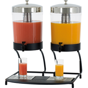 2x Distributeurs d'eau sur pied de 8 L, distributeur de boissons à double capacité - Product Image 1