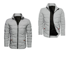Pro Quality Comfortable <b>Waterproof</b> Winter <b>Light</b> Zip Outdoor Windproof Breathable Plus Size Fabric Puffer <b>Men's</b> <b>Jackets</b> - Product Image 4