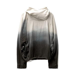 เสื้อฮู้ดมีซิปมีซิปสำหรับผู้ชายผ้าฝ้าย410gsm แบบพอดีตัวปกติฤดูหนาว - Product Image 6