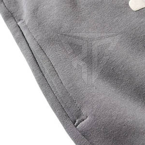 Meilleur matériau décontracté pour les sweats à capuche imprimés bouffants pour hommes manches longues mode de rue hiver 100% coton taille 6XL-teint uni - Product Image 3