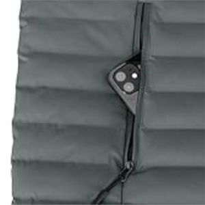 Chaqueta Acolchada de Lona para Hombre, Nueva Colección 2025, Cuello Alto, Cierre de Cremallera Frontal, Cortavientos, Abrigo de Primavera, Secado Rápido, Transpirable, Estilo Urbano - Product Image 3