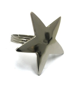 แหวนใส่ผ้าเช็ดปากสำเร็จรูปสีขาวสำหรับตกแต่งโต๊ะสไตล์คลาสสิกงานแฮนด์เมด - Product Image 3