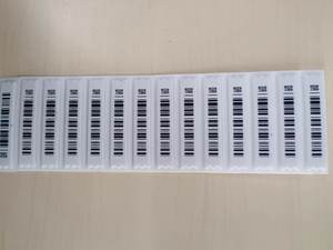 उच्च आवृत्ति वाले कपड़े मैग्नेट नरम डॉ बारकोड लेबल टैग चीनी कारखाने के कपड़े चुंबक नरम डॉ बारकोड लेबल टैग - Product Image 3