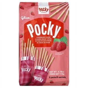 Palitos de Pocky al Por Mayor con Sabor a Melocotón y Lichi 31g x 10 Cajas x 6 Bloques, Palitos de Galleta Pocky al Por Mayor con Sabor a Fresa 38g x 10 Cajas - Product Image 2