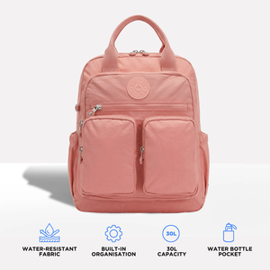 Urban Wanderer Multi-Pocket Promotional <b>Backpack</b> for Everyday Use - Product Image 3