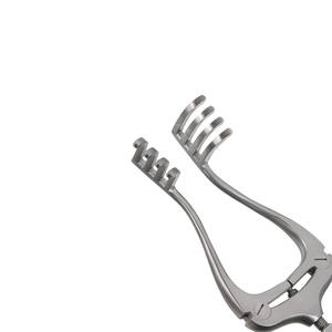 Jansen Mastoid Retractor, 4x4 Puntas, Blunt, 4 1/2 Soft Tissue Right Angle Retractor Instrumentos Quirúrgicos de Acero Inoxidable - Product Image 5