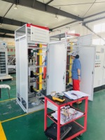 Boîtier de distribution intérieur en acier inoxydable LD GCK, montage au sol, étanchéité IP66, surface gravée au laser, entrée/sortie de câble par le haut/bas