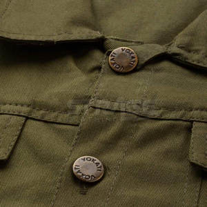 Chaqueta de Mezclilla Premium para Invierno con Diseño Ligero y Transpirable, Logotipo Frontal, Fácil Movimiento - Product Image 6