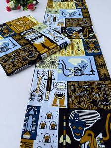 Impression à la cire africaine vibrante et tissu en coton Ankara Holland personnalisé à 100 pour les vêtements élégants et la décoration intérieure Congo - Product Image 3