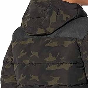 Venta al por mayor logotipo personalizado Oem estampado invierno abajo abrigo burbuja chaqueta hombres de gran tamaño al aire libre hombres Puffer chaquetas subidas por Dress Sports - Product Image 6