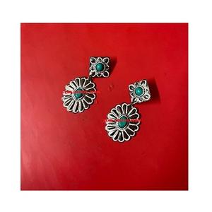 High Quality Handmade Artificial Indian Traditional Metal Alloy Earrings for Girls Trending Designer Handmade Jewelry for Women - Product Image 1