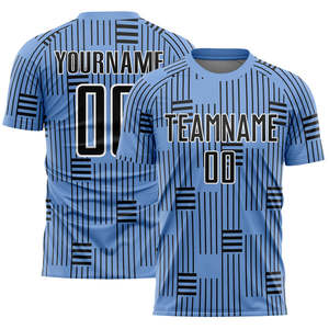 เสื้อฟุตบอลโพลีเอสเตอร์ 100% พิมพ์ลายแบบซับลิเมชั่นตามสั่ง ระบายอากาศได้ดี แห้งเร็ว บริการ OEM สำหรับทีมผู้ใหญ่ โรงเรียน และสโมสร ทั้งชายและหญิง - Product Image 1