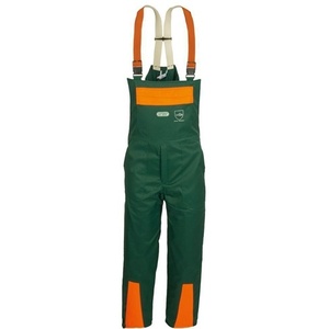 Overol de Protección para Motosierra Konifere para Hombre, de Poliéster, Talla 52, Verde/Naranja - Product Image 1