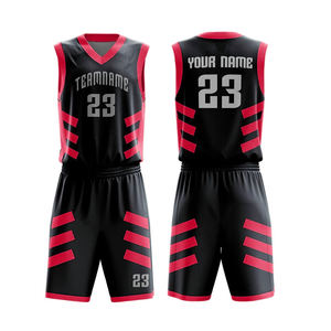 Ensemble d'uniformes de basket-ball personnalisés en gros 100% uniforme de basket-ball en polyester à bas prix - Product Image 5