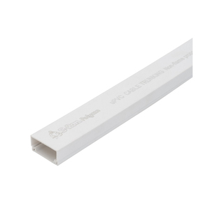 Fournisseur de confiance de goulottes de câbles en PVC de qualité supérieure, technologie de double verrouillage, conduits de câblage pour isolation électrique de type solide - Product Image 1