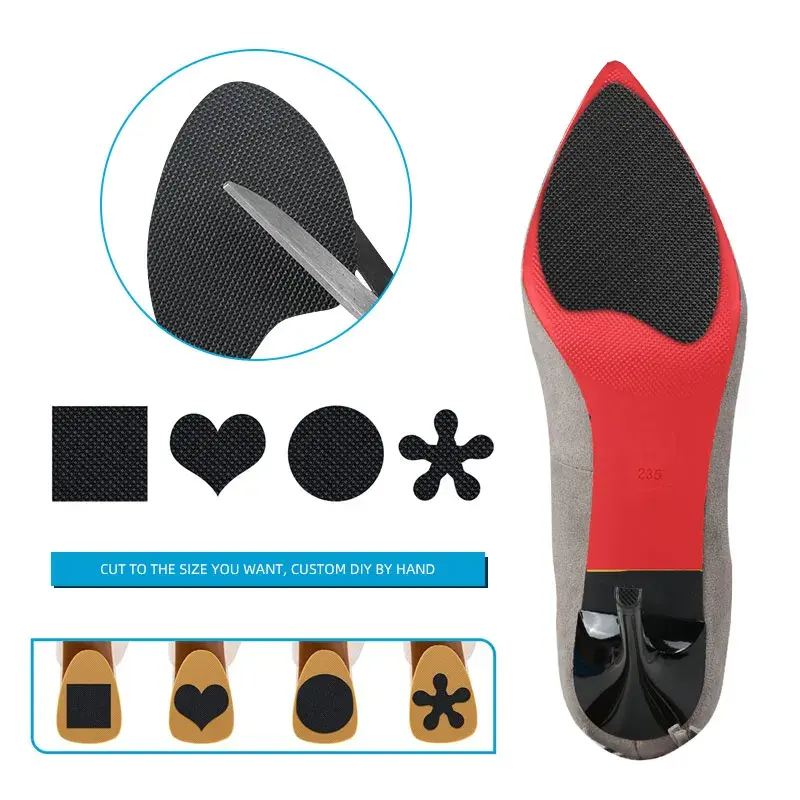 Anti Slip Diy Heel Grips Melenlt Non-Slip Shoe Pads Adhesive Sole  Protectors For High Heels