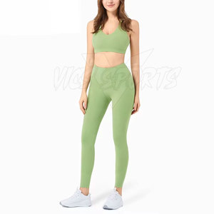 Conjunto de Yoga para Mujer, Superventas, MOQ Bajo, Color Personalizado, Último Diseño, Precio al por Mayor - Product Image 2