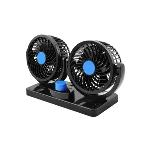 Sale on 360 Degree Rotatable Dual Head Car Fan available in bulk quantity at wholesale prices from Indian supplier