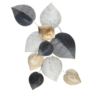 Design élégant fait à la main en fonte métal art mural fleurs superbe sculpture murale pour intérieur et extérieur décor - Product Image 4