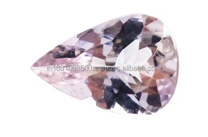 อัญมณีมอร์กาไนต์สีชมพู7X5MM จี้ทรงลูกแพร์ตัดจากธรรมชาติอัญมณีที่สวยงามอัญมณีหลวม - Product Image 5