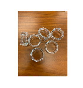 ขายส่งวินเทจอะคริลิคผู้ถือแหวนผ้าเช็ดปากตกแต่งอุปกรณ์ตารางแหวนผ้าเช็ดปากคุณภาพทนทาน - Product Image 6