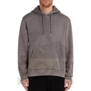 Sudadera con Capucha de Forro Polar para Hombre, Estilo Urbano, Lavado Ácido, con Bolsillo, Mezcla de Poliéster/Algodón, Corte Regular, Alta Calidad - Product Image 2