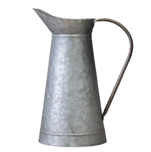 Pichet à café et lait en métal galvanisé élégant Design moderne pour la décoration de bureau à domicile et de jardin Couleur personnalisée - Product Image 1