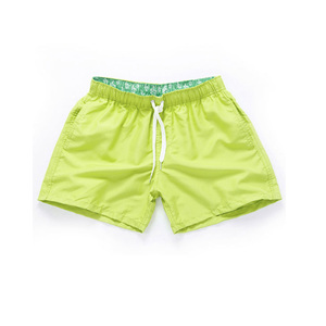 Vente chaude 21 Couleurs Solide Couleur Shorts De Plage Étanche Hommes Board Shorts sur StockDDP expédition DDP Expédition - Product Image 2