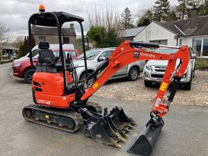 ใช้สำหรับรถขุดขนาดเล็ก U17-4 น้ำหนัก 12 ตัน เครื่องยนต์ญี่ปุ่นคุณภาพสูง รถตีนตะขาบสำหรับงานก่อสร้างและงานฟาร์ม ใช้เกียร์ปั๊ม - Product Image 3