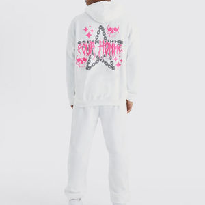 Survêtement de jogging professionnel de haute qualité personnalisé, survêtement imprimé pour hommes de nouvelle couleur, 100% coton, vente en gros, meilleur design - Product Image 3