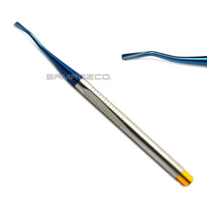 Elevadores dentales de luxación, punta precisa, recubierto de plasma, acero inoxidable, toma de raíz manual, PDL, cirugía oral, certificación CE - Product Image 1