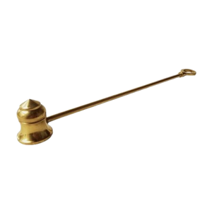 Abatidor de velas de Metal de estilo lujoso, apagador de velas de acabado chapado en oro, apagador de velas de la mejor calidad - Product Image 4