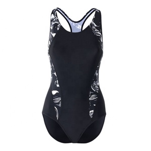 Maillot de bain une pièce personnalisé de meilleure qualité nouveau design pour les femmes/maillot de bain filles haute jambe vêtements de plage - Product Image 1