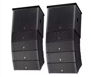 Altavoces Line Array Activos Profesionales, Juego Completo, Doble de 12 Pulgadas, Pasivos - Product Image 1