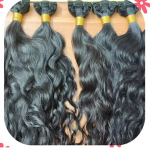 Paquets de cheveux naturels indiens bruts | Extensions de tissage de vague de corps vierge | Vendeur de cheveux Fumi en gros - Product Image 3