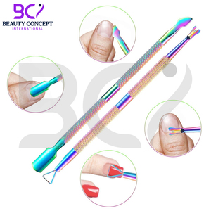 เครื่องขัดผิวที่ตายแล้วที่ดันเล็บหนังกำพร้าอุปกรณ์กำจัดผิวที่ตายแล้วด้ามจับไม่ลื่น - Product Image 3