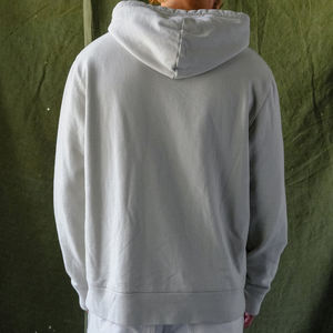 French Terry Pullover para hombres 100% sudadera de algodón con capucha casual para hombres sudaderas con capucha lavadas para hombres - Product Image 4