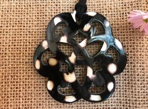 Collar con colgante de cuerno de búfalo Natural hecho a mano de lujo Dote Design Best Seller - Product Image 5