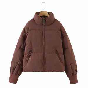 Wholesale Ladies <b>Winter</b> Jacket Fashion Casual Cotton Puffer Coat with Logo Thick Bubble Windproof Warm <b>Winter</b> <b>Accessory</b> - Product Image 1