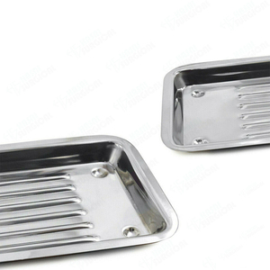 Precio de fábrica Bandejas de escalador dental Instrumentos Hollowware para equipos dentales clínicos CE Bandeja de escalador dental al por mayor - Product Image 5