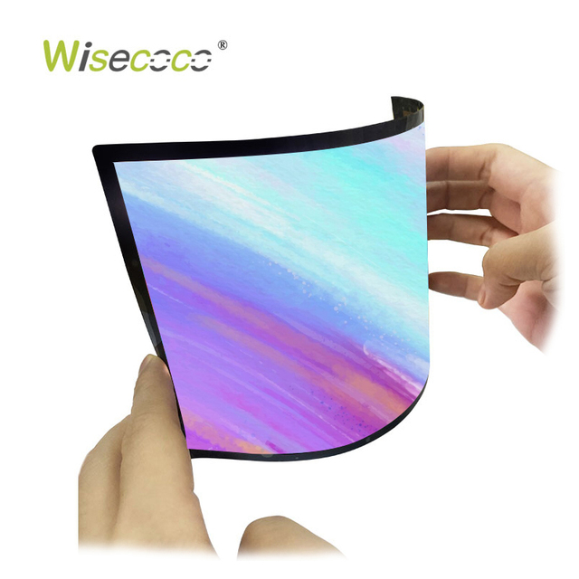 Wisecoco Thin Bendable Wearable IPS AMOLED Display 7.8 Inch 1440x1920 Flexible Touchscreen OLED Display Amoled Module