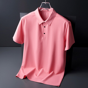 Polos à manches courtes décontractés d'été pour hommes, polos de golf personnalisés avec logo - Product Image 2