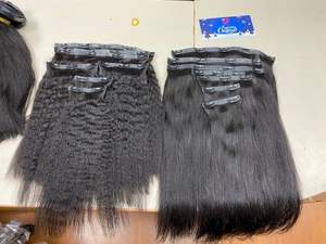 EXTENSION de cheveux humains Remy à cuticules alignées, de haute qualité, prix de gros - Product Image 5