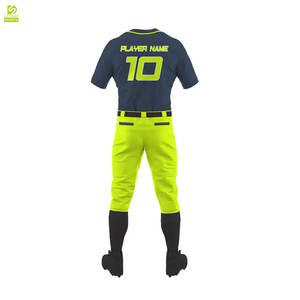 Tenue d'entraînement surdimensionnée pour homme, uniforme de softball, best-seller, design personnalisé, haute qualité, légère, respirante, séchage rapide, 100% coton - Product Image 3